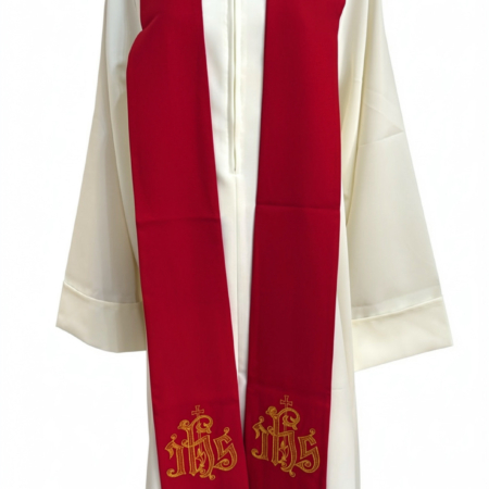 Stola rossa JHS