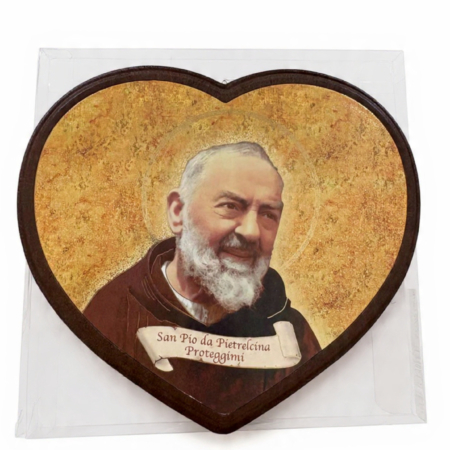 Sopraculla / Quadretto a Cuore – Padre Pio