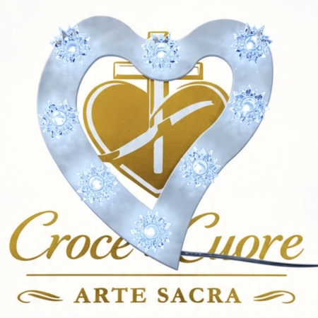 Cuore piccolo in plex a batteria
