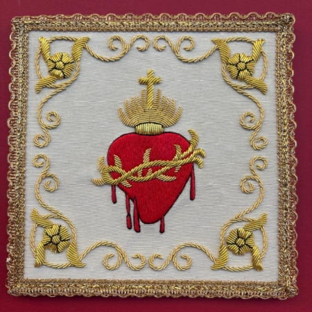 Palla copricalice SACRO CUORE DI GESU’